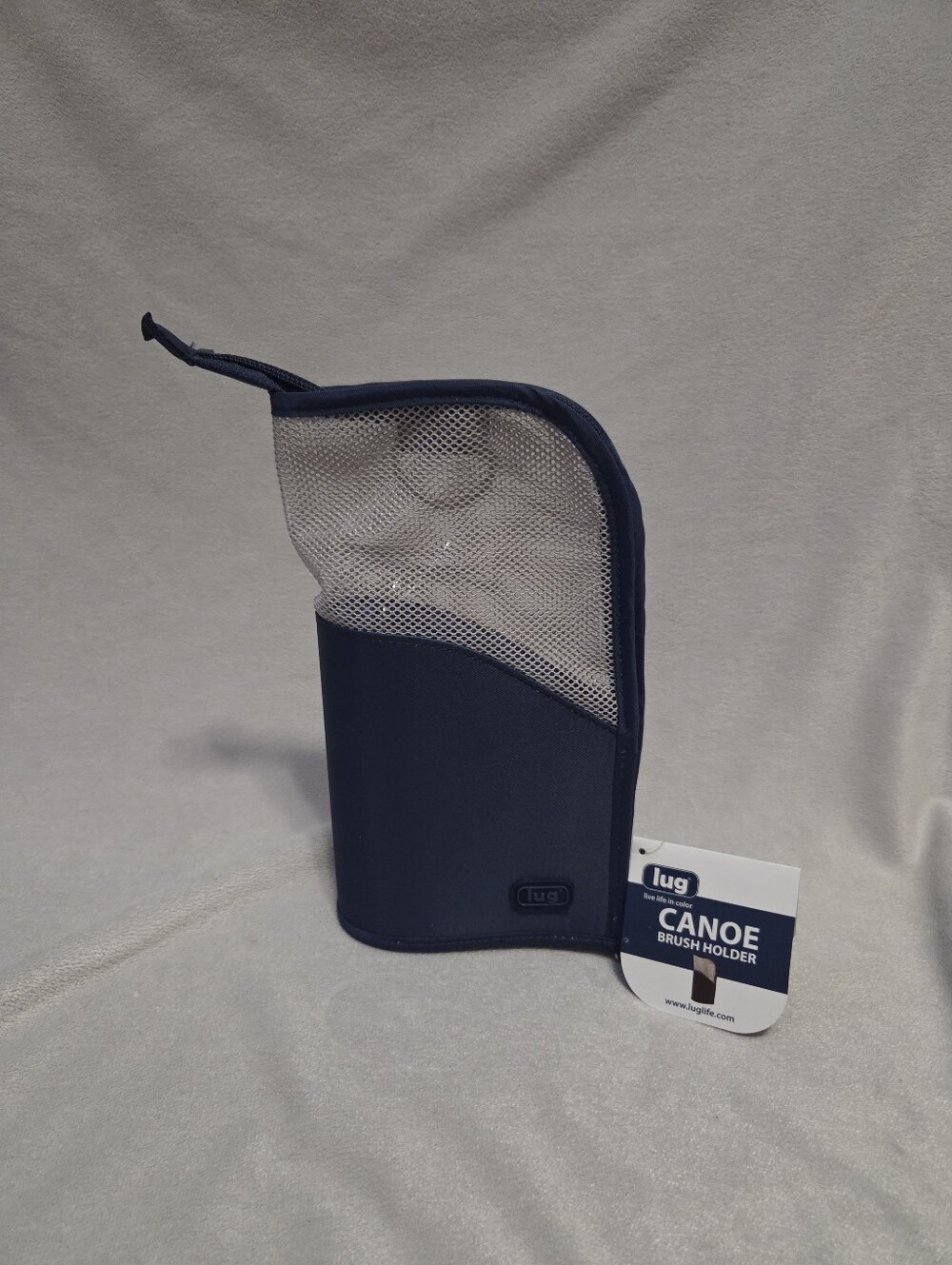 Lug Canoe Makeup Brush Holder Navy